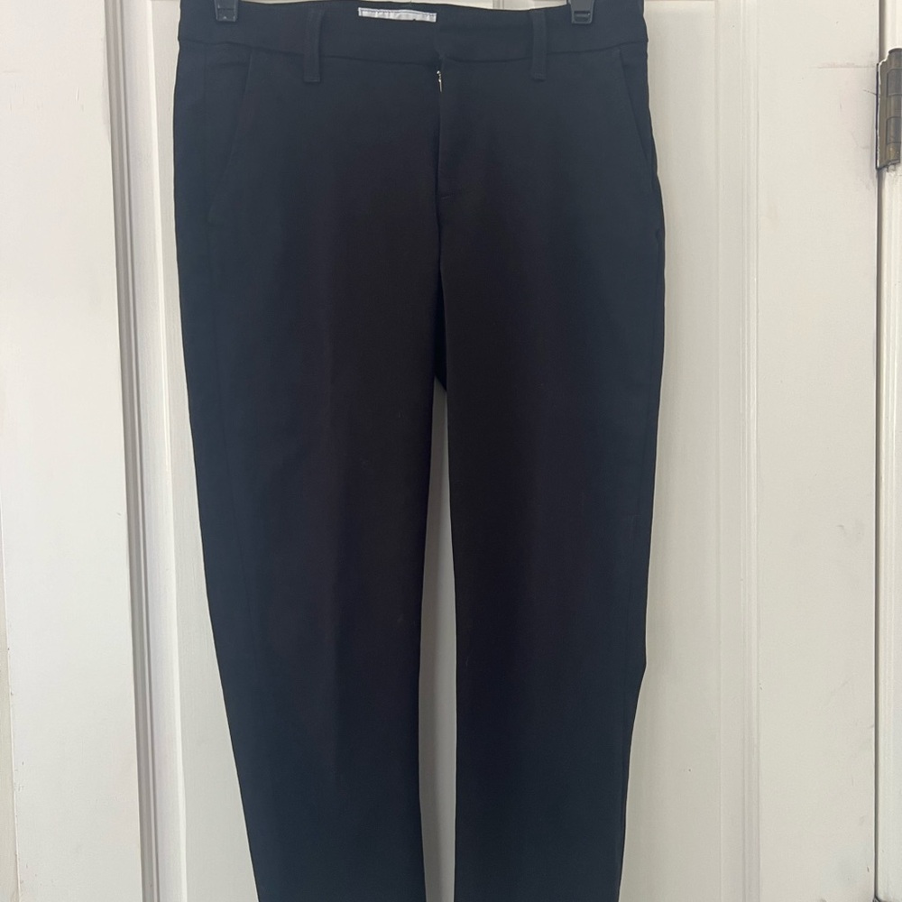 FRANK & EILEEN Wicklow Italian Chino Black Pant SZ 4